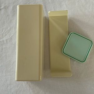 Tupperware cheese holder